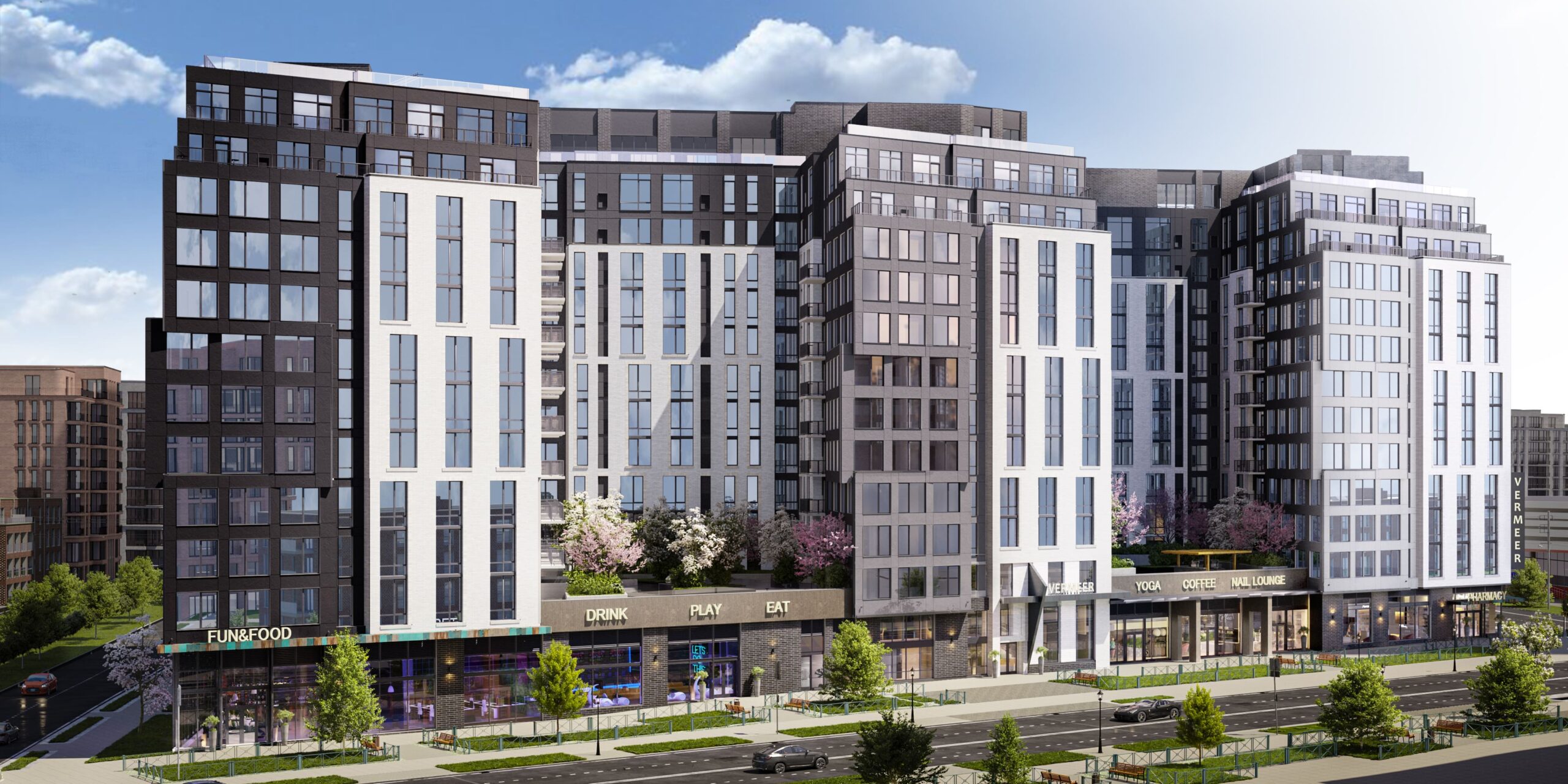 Exterior view of Vermeer